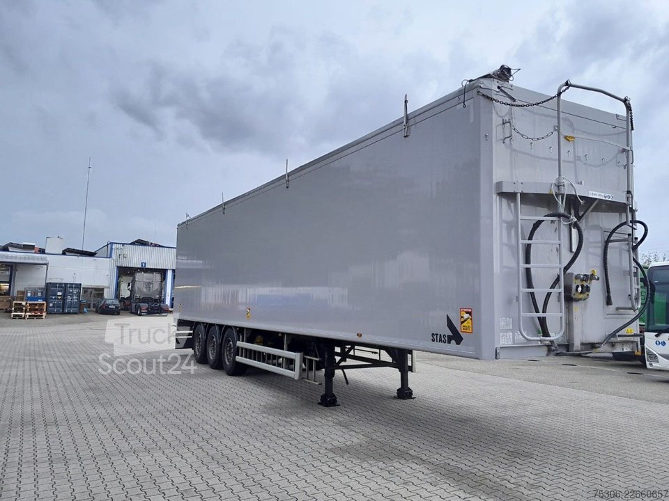 Auflieger mit Walkingfloor STAS BioStar 91,3 cbm gebraucht