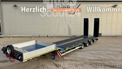 Tieflader-Sattelauflieger GOLDHOFER STN-L 3 "Stepstar "MEGA" | Seilwinde*1.Hand*TOP! gebraucht