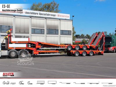 Tieflader-Sattelauflieger FAYMONVILLE Multimax Plus Satteltieflader Hebebett gebraucht