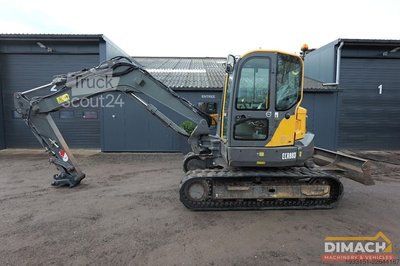 Bagger Volvo ECR88 Monogiek - airco - draaisorteer hamer lei... gebraucht