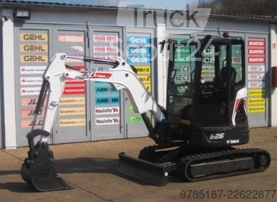 Minibagger BOBCAT BOBCAT E26 1x Löffel neu (MS03) gebraucht