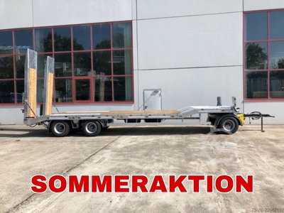 Möslein T3-6,60 VB F  3 Achs Tieflader- Anhänger, Verbreiterung