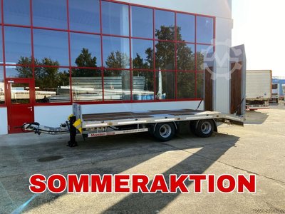 Möslein TT 21-6,5  21 t Tandemtieflader, Luftgefedert, NEU