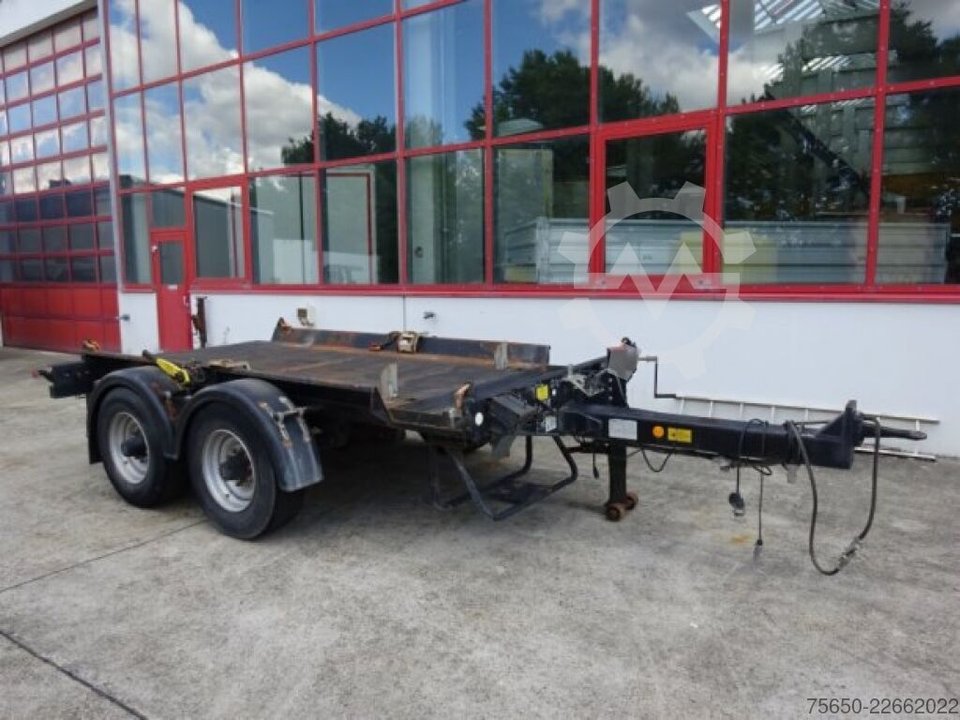 Hüffermann HTM 1335 LT  13,5 t Tandem- Absetztmulden Anhänger