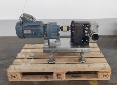  Drehkolbenpumpe 10.000 ltr/ Std. gekühlt