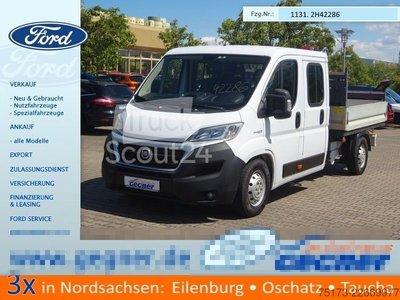 Pritschenwagen FIAT Ducato Maxi Doka Pritsche Fassi Ladekran gebraucht