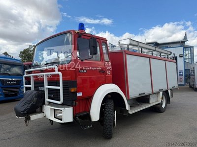 LKW mit Kofferaufbau IVECO 120-19 4x4 Schlauchwagen Allrad Feuerwehr Pumpe gebraucht