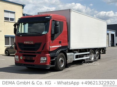LKW mit Kofferaufbau IVECO Stralis*AHK*LBW*Liftachse*Klima*Rolltor*Kühlbox* gebraucht