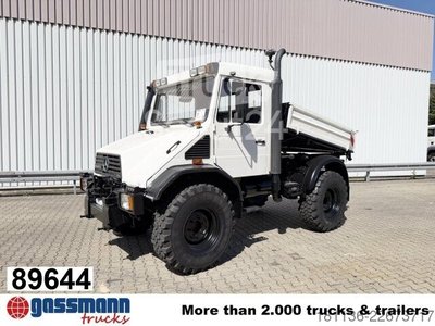 Spezial-LKW Unimog U 130 4x4, Kipper, Zapfwelle vorne+hinten, gebraucht