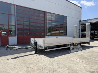 Tieflader Anhänger Humbaur TBB  14,4 t Tandemtieflader 7,20 m lang, Neuwertig gebraucht