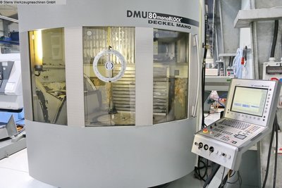 Processing Centers DECKEL MAHO DMU 80 monoBLOCK 3233