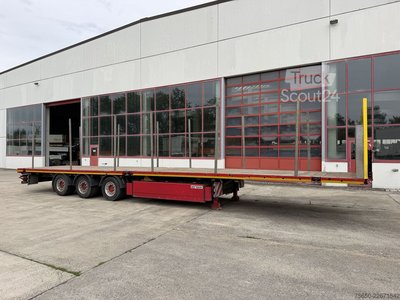 Tieflader-Sattelauflieger  t3  3 Achs Satteltieflader Mega gebraucht