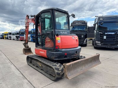 Minibagger KUBOTA KX057-4 * SCHWENKBARE SCHNELLWECHSLER * gebraucht