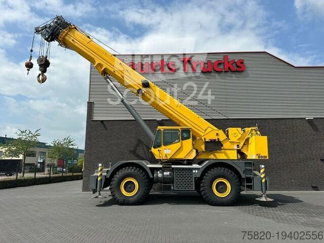 Geländekran Grove RT890 E ROUGH TERRAIN CRANE + JIB+ 2 x WINCH gebraucht