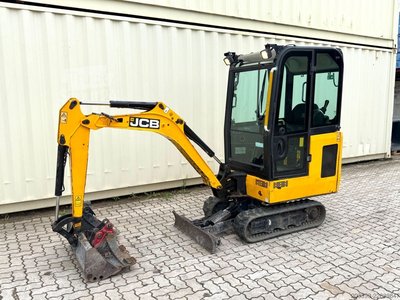 Minibagger JCB 15C-1 / 1.455 H /  3 x Löffel / Kabine gebraucht