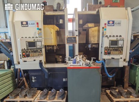 HONOR SEIKI VL 46A CNC vertical turret lathe