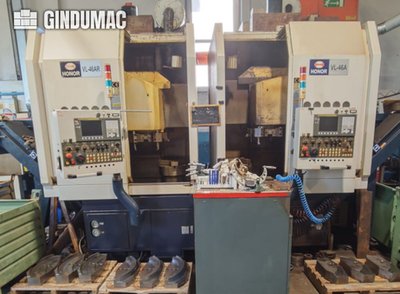 HONOR SEIKI VL 46A CNC vertical turret lathe