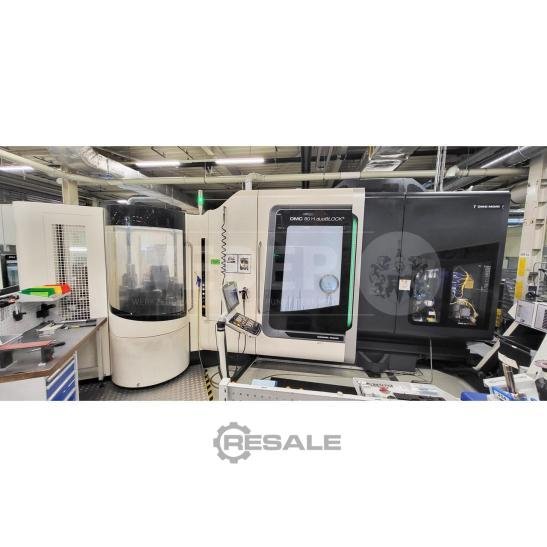 Processing Centers DMG MORI DMC 80H duoBlock