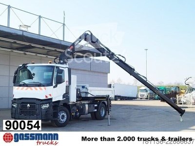 Kipper LKW Renault C 430 4x2, Kran Hiab X-HiDuo 138 ES-3, Funk neu