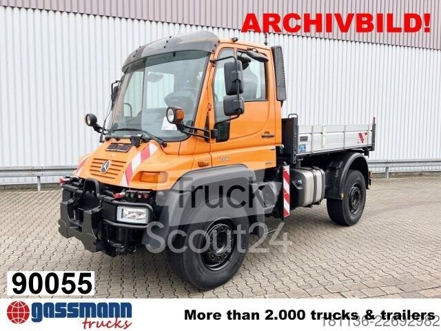 Spezial-LKW Unimog U 400 4x4, Kipper, Kommunalhydraulik, Zapfwelle gebraucht