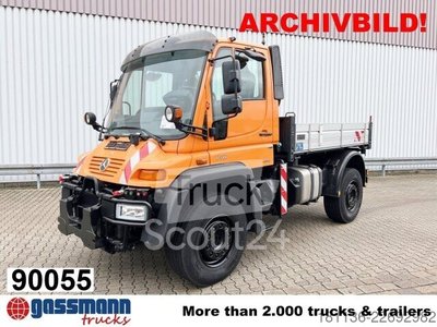 Spezial-LKW Unimog U 400 4x4, Kipper, Kommunalhydraulik, Zapfwelle gebraucht