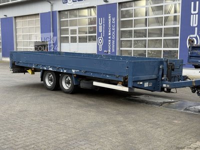 Anhänger HUMBAUR HBT 116225 BE 2-Achs Tandem Tieflader gebraucht