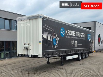 Auflieger mit Pritsche & Plane KRONE SD / Hubdach / Liftachse / Mega gebraucht