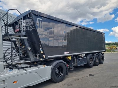 Kipper Auflieger KEMPF SKM 39/3 AK Alukastenmulde gebraucht