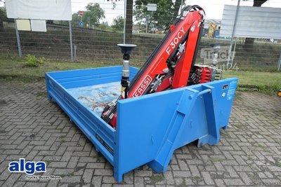 Transporter mit Kipper MULTICAR Abrollcontainer mit Kran, 2.800mm lang, 995kg gebraucht