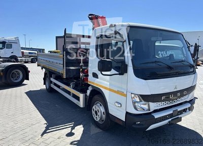 Kran mit Kipper Fuso Canter 7C15 Fassi Kran 3-seiten Kipper neu