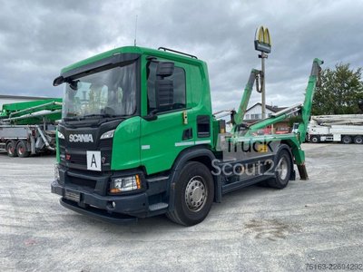 Absetzkipper LKW SCANIA P 280 4x2 Absetzkipper Meiller Funk Euro 6D gebraucht