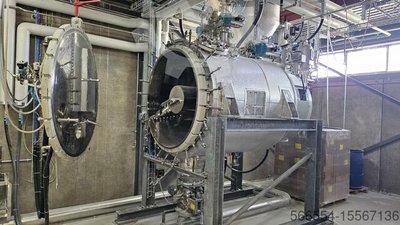 COGEIM Vakuum Schaufeltrockner 2380 Liter Arbeitsvolumen