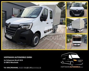 Transporter mit Pritsche & Plane RENAULT Master DOKA 3,5t Pritsche Plane EX Bundeswehr gebraucht