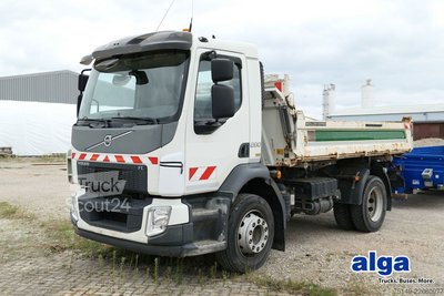 Kipper LKW VOLVO FL 280 4x2, Meiller, Hydr., AHK, Klima, 159tkm gebraucht