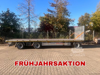 Anhänger mit offener Pritsche Möslein T 3 Plato 10,5 m  3 Achs Jumbo- Plato- Anhänger 10,50 m, Mega neu