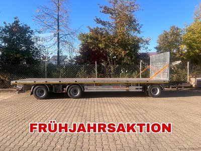 Anhänger mit offener Pritsche Möslein T 3 Plato 8,6 m  3 Achs Jumbo- Plato- Anhänger 8,60 m, Mega neu