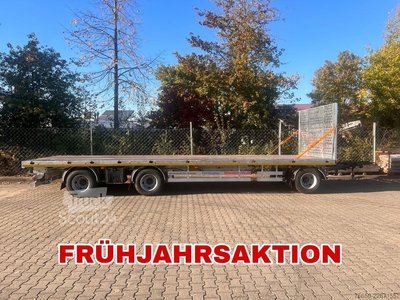 Anhänger mit offener Pritsche Möslein T 3 Plato 8,6 m  3 Achs Jumbo- Plato- Anhänger 8,60 m, Mega neu