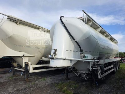 Siloauflieger SPITZER 55 cbm Silo, 6 Kammern, WABCO Smart Bord, ALCOA gebraucht