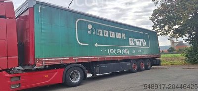 Schiebeplanen Kögel S24-1 Pritsche Plane gebraucht
