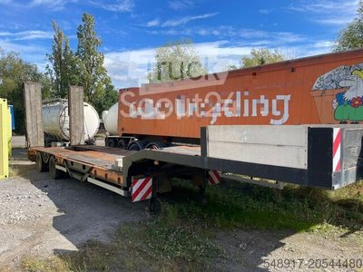 Tieflader Müller-Mitteltal Tieflader mit Radmulden Langerampen gebraucht