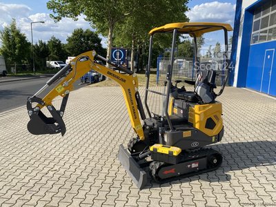 Minibagger mit Standardschaufel Berger Kraus BK1000JSR mit Schwenkarm *HERBSTAKTION* Ausstellungsmaschine
