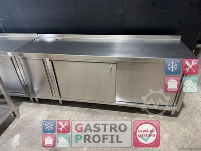 Rational Edelstahl - Arbeitsschrank/Tisch