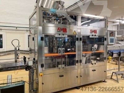 Fimer, Kettner, Krones, Arol Filling line for glass bottles with ROPP cap komplette Linie ab Lager