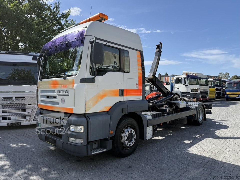 Kipper LKW MAN TGA 18.360 / Steyr 18S36 Rotes Kreuz gebraucht