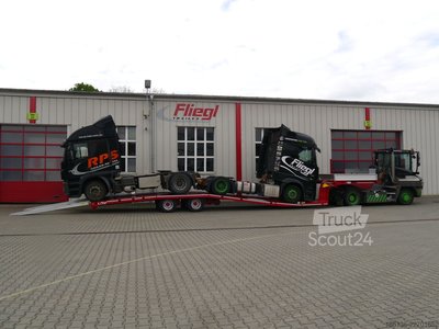 Tieflader-Sattelauflieger Fliegl SZS 300 T Schatzträger Duo neu