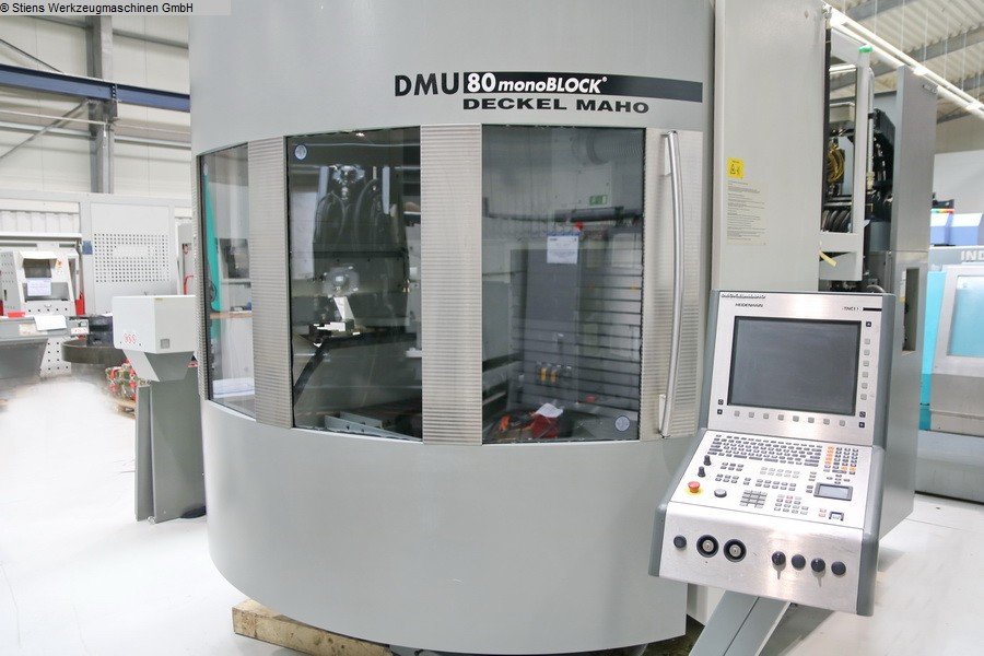 Processing Centers DECKEL MAHO DMU 80 monoBLOCK