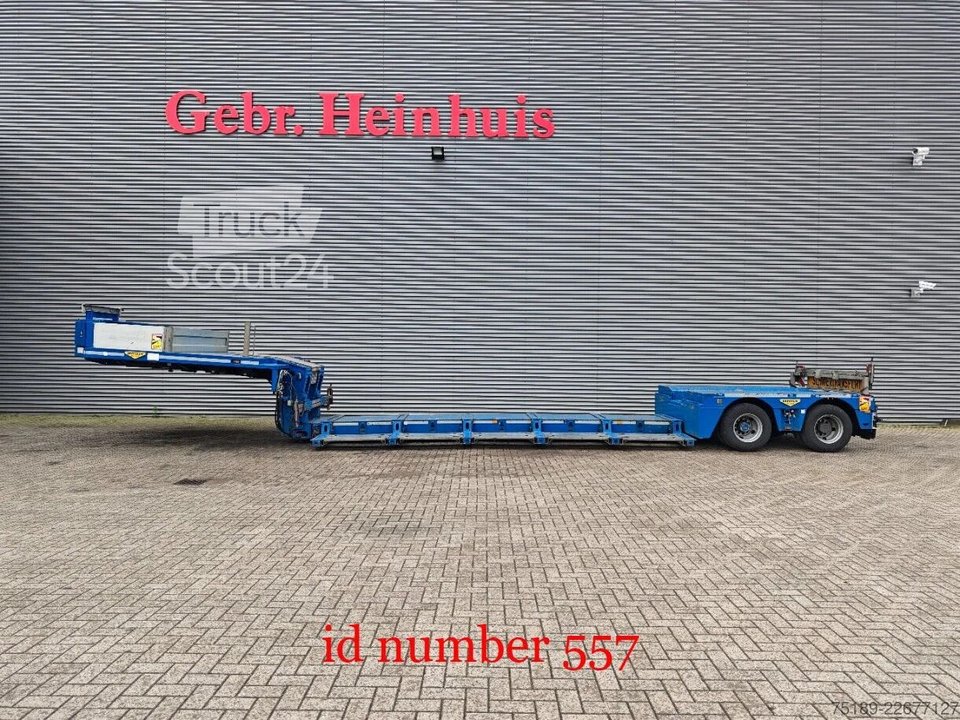 Tieflader Broshuis 2 ABD-38/1 4.75 M Extandable Spinbed gebraucht