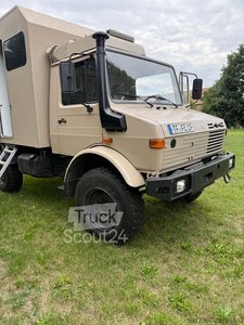 LKW mit Kofferaufbau Mercedes-Benz Unimog U 1300 L gebraucht