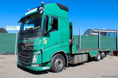 Autotransporter LKW VOLVO FH 500 6x2 LL Plattform mit Radmulden Nr.: 414 gebraucht