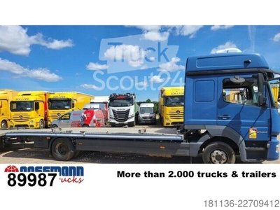 Autotransporter LKW Mercedes-Benz Atego 1024 L 4x2, Seilwinde gebraucht